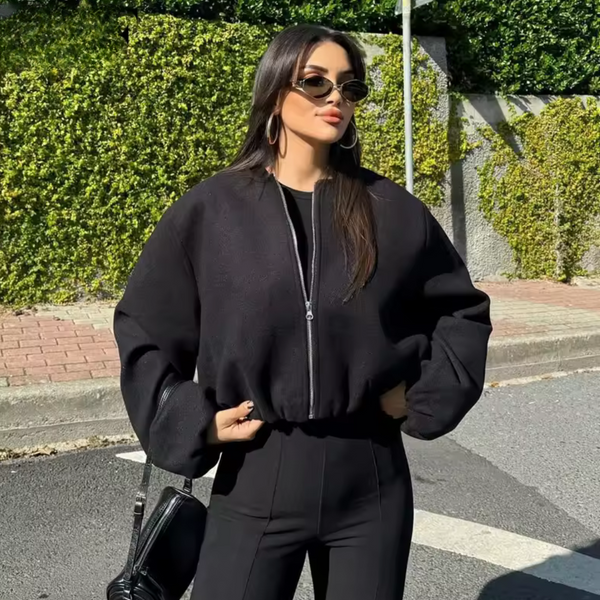 Jacket Bomber Femme  – Coupe Courte