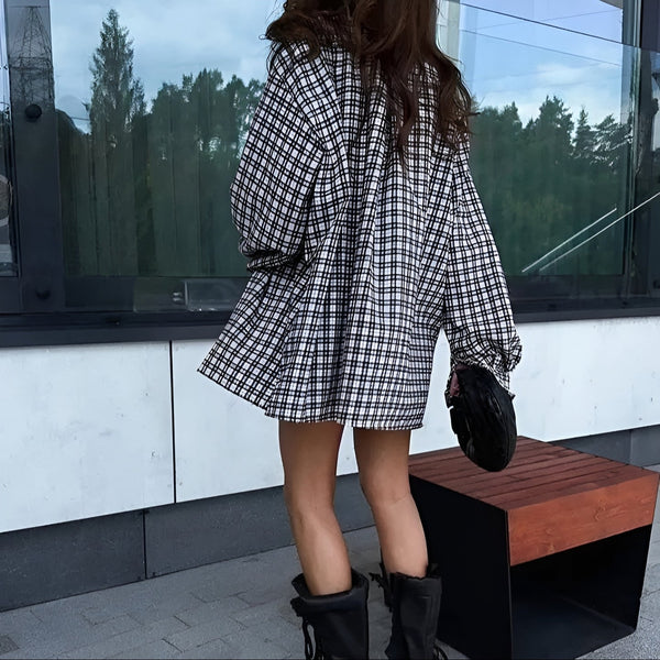 Chichac - Chemise Oversize à Carreaux Streetwear 2025